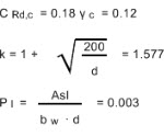 Reports and equations according to Eurocode specifications included in RCsolver